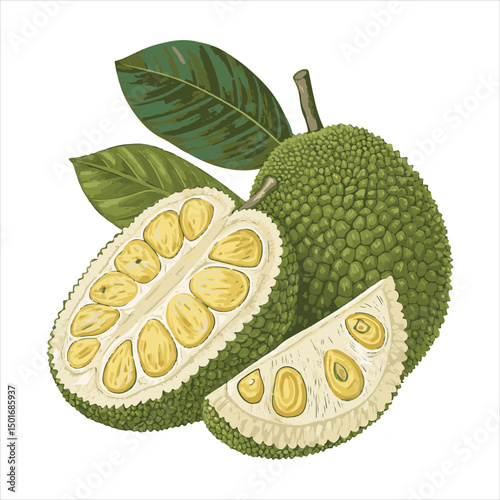 Jackfruit Vector