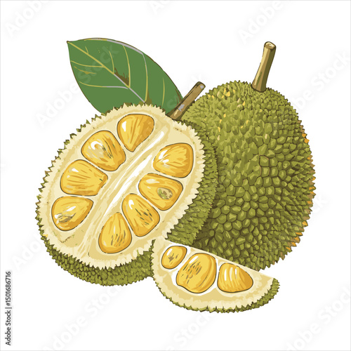 Jackfruit Vector