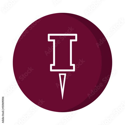 marker pin icon with transparent background