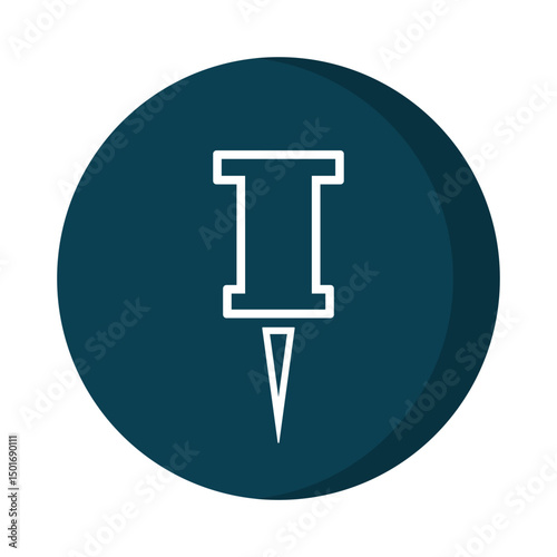 marker pin icon with transparent background