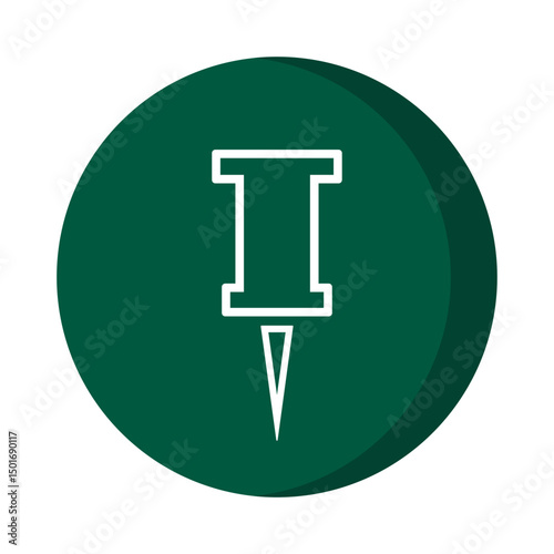 marker pin icon with transparent background