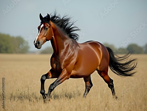 bay stallion
