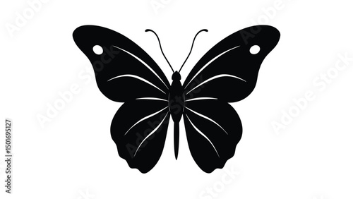 Butterfly Silhouette Clipart
