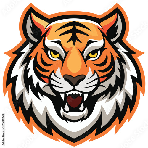 Gaming character mascot logo design for team esport gaming vector