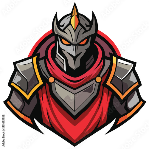 Gaming character mascot logo design for team esport gaming vector