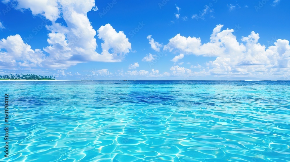 Obraz premium Stunning High-Definition Images of Serene Blue Sky Background: Captivating Visuals of Clear Skies, Soft Clouds, and Timeless Tranquility for Digital Art, Graphic Design, Website Banners