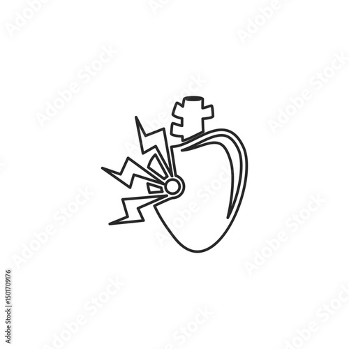 Addiction icon element