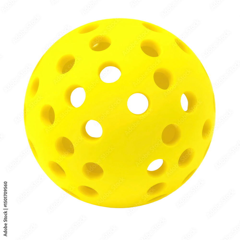 Fototapeta premium yellow ball with transparent background PNG and JPEG image
