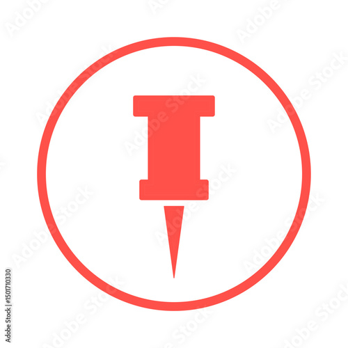 marker pin icon with transparent background