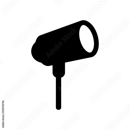 Street lamp icons set. Outdoor garden and landscape path lights. Flat vector illustration. Isolated on white background.