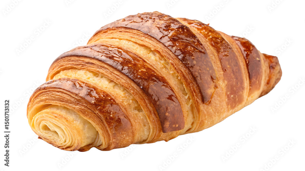 croissant france food isolated on white background PNG. AI GENERATED croissant france food isolated on white background PNG. AI GENERATED