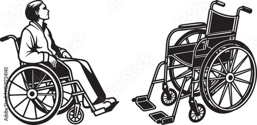 disabled person in wheelchair