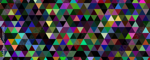 Vector low poly background. Illustration of abstract texture with triangles. Pattern design for banner, poster, flyer.