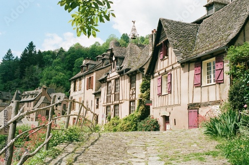 Plakat Conques, Aveyron.
