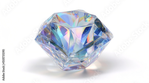 A solitary photon crystal in photorealistic style