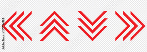 Swipe screen icon. Arrow swipe, social media scrollsign, slide. Vector illustration.