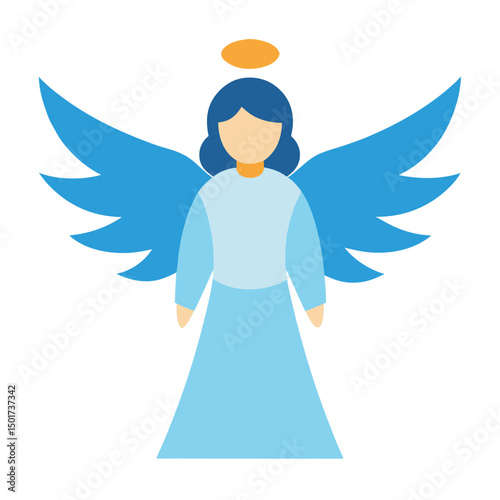 angel with heart
