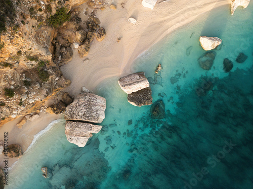 Scenic beach photo
