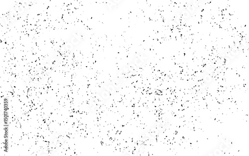 Old damage Dirty grainy and scratches.  distressed black  and white grain texture. Distress overlay vector textures .Grunge background. Abstract illustration texture of cracks, chips, dot