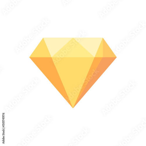 Diamond icon vector for computer, web and mobile app 