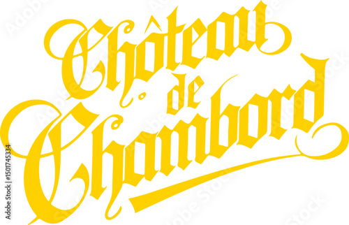 Chateau de Chambord Logo.