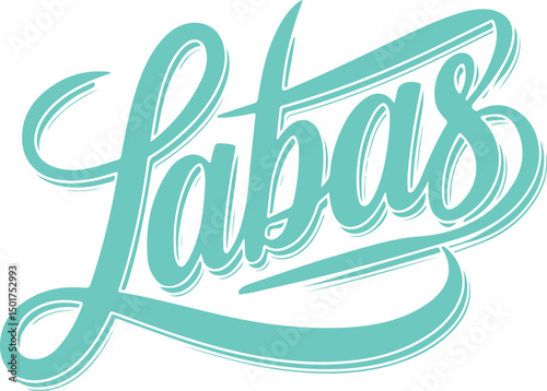 Labas Handwritten Lettering.