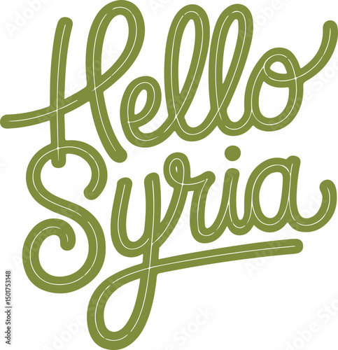 Hello Syria.