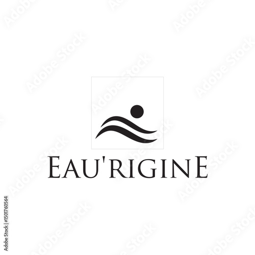 Swimming Pools Logo with sleek, modern design reflects luxury, relaxation, and water elegance, perfect for pool builders, resorts, spas, and maintenance service branding.
