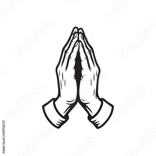 hands praying for forgiveness from God