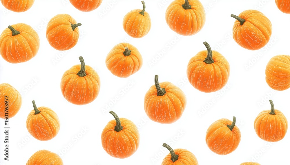 Abstract Pumpkin Pattern For Halloween And Thanksgiving. Hand-Drawn Contour Design Of Autumn Vegetable In Seasonal Orange Color For Packaging, Cover, And Illustrations. Abstract Pumpkin Pattern For Halloween And Thanksgiving. Hand-Drawn Contour Design Of Autumn Vegetable In Seasonal Orange Color For Packaging, Cover, And Illustrations.