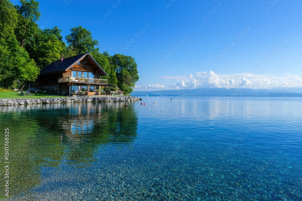 Relaxing retreat by the serene lake scenic nature landscape tranquil environment perfect getaway Relaxing retreat by the serene lake scenic nature landscape tranquil environment perfect getaway