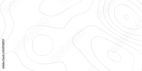 Abstract topographic contours map background, wave paper curved reliefs abstract background. geographic line map Modern design with topographic wavy pattern design for poster. vector illustration.	