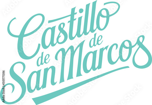 Castillo de San Marcos Calligraphy.