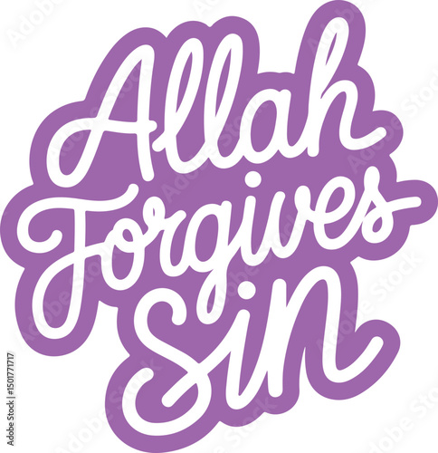 Allah Forgives Sin.