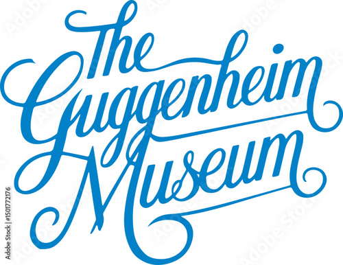 The Guggenheim Museum Logo.