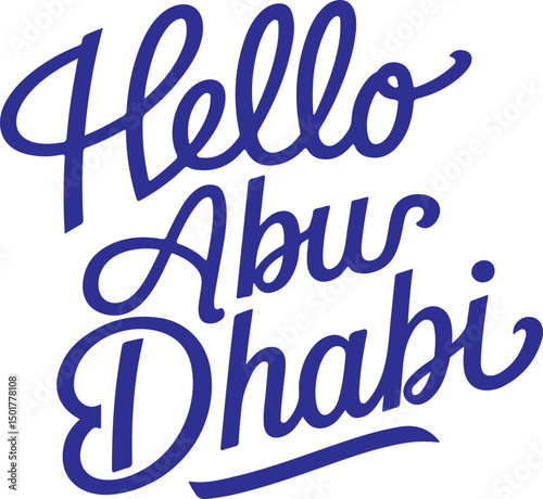 Hello Abu Dhabi.