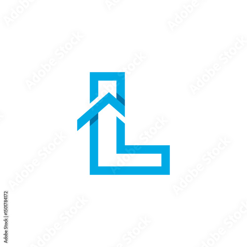 Free Download Letter L and House Logo – Initial L Logo Design Template Vector - GFXLoad
