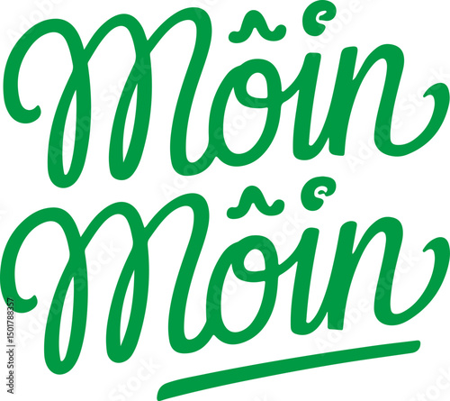 Moin Moin Greeting.