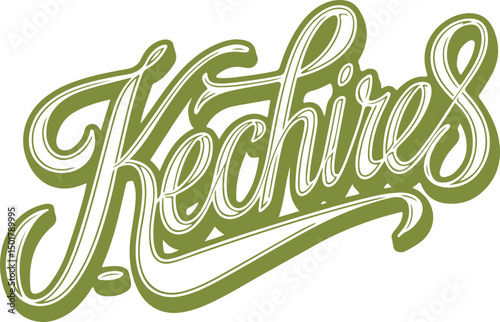 Kechires Name Design.