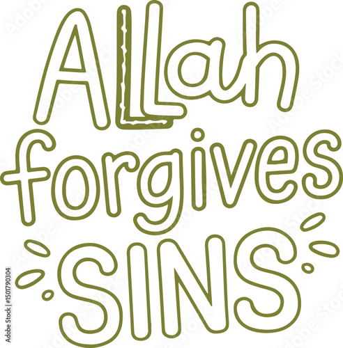 Allah Forgives Sins.