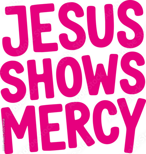 Jesus Shows Mercy.