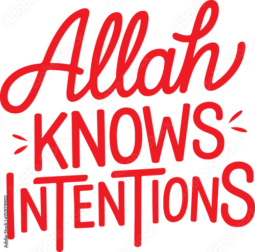 Allah Knows Intentions.