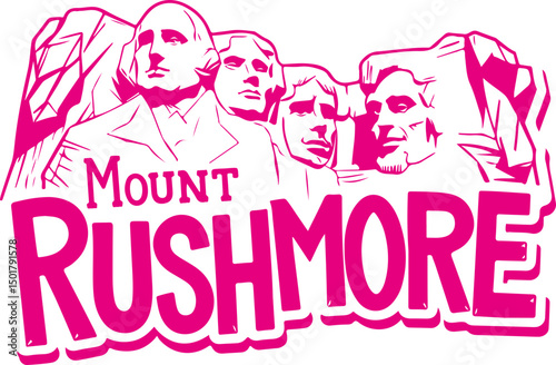 Mount Rushmore Presidents.