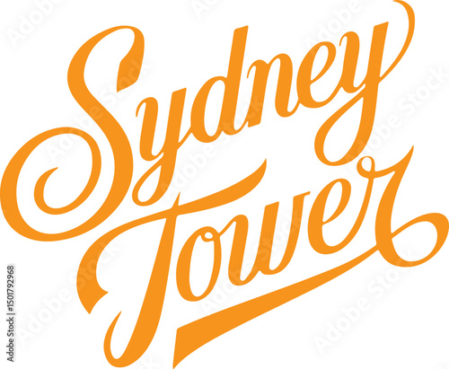 Sydney Tower Typography.
