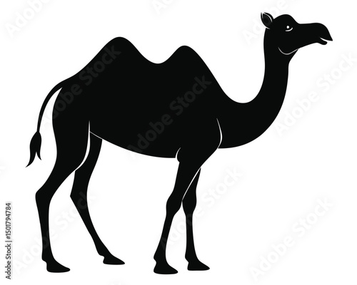 Camel silhouette Vector Illustration 