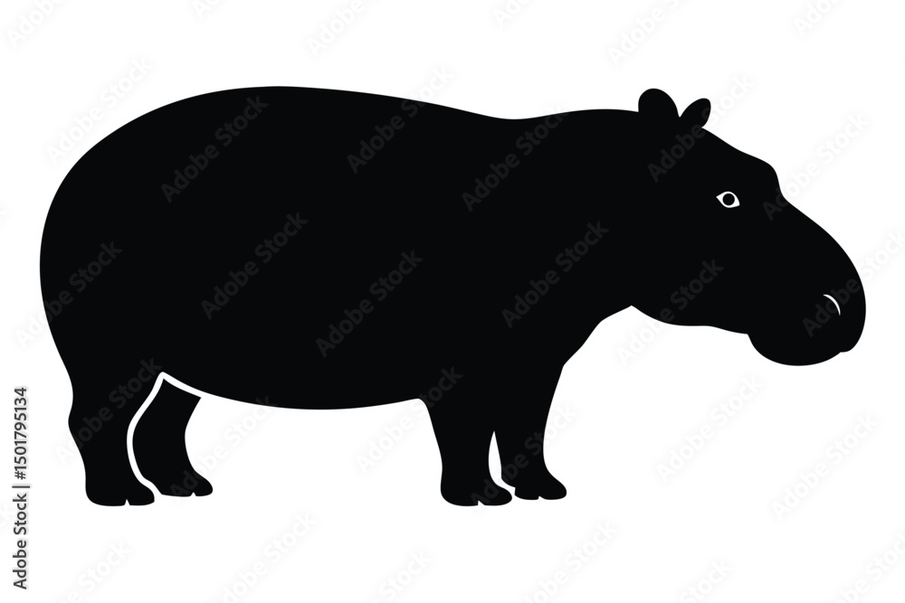 Obraz premium rhino vector illustration