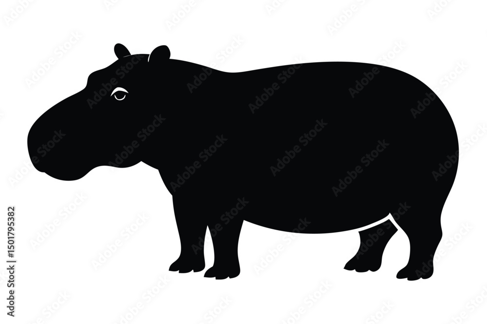 Obraz premium rhino vector illustration