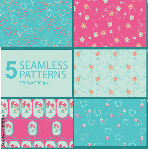 Vintage-inspired romantic bundle rich with timeless floral and love symbols. A nostalgic yet modern set, this bundle blends heirloom floral, romantic hearts, and hand-drawn lines for timeless appeal. 