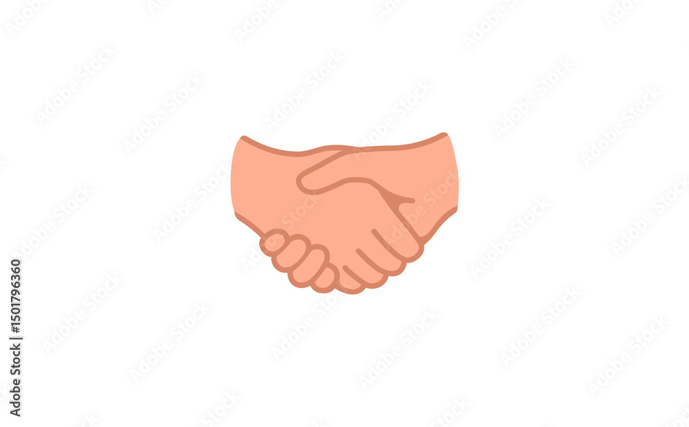 Handshake Emoji. Agreement, Partnership, Deal making, Collaboration, Teamwork, Mutual respect, Solidarity, Greeting, Farewell Concept Image. Handshake Emoji. Agreement, Partnership, Deal making, Collaboration, Teamwork, Mutual respect, Solidarity, Greeting, Farewell Concept Image.