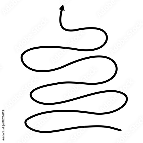 hand drawn arrows.